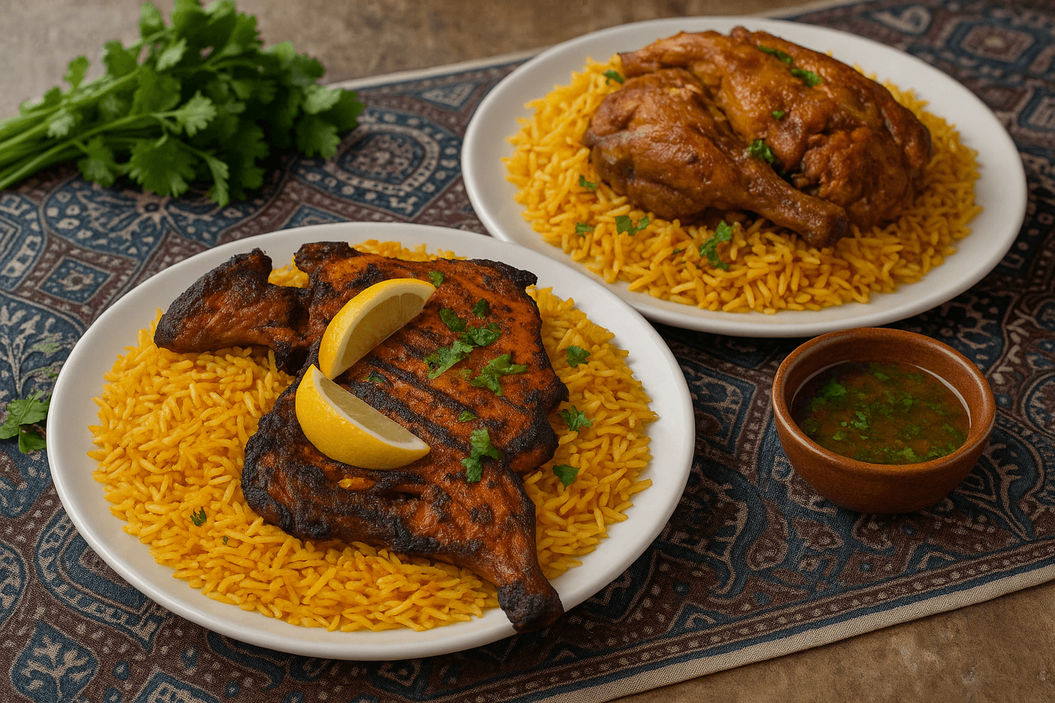 Traditional Yemeni Mandi